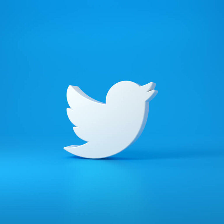Logo aplikacji Twitter.