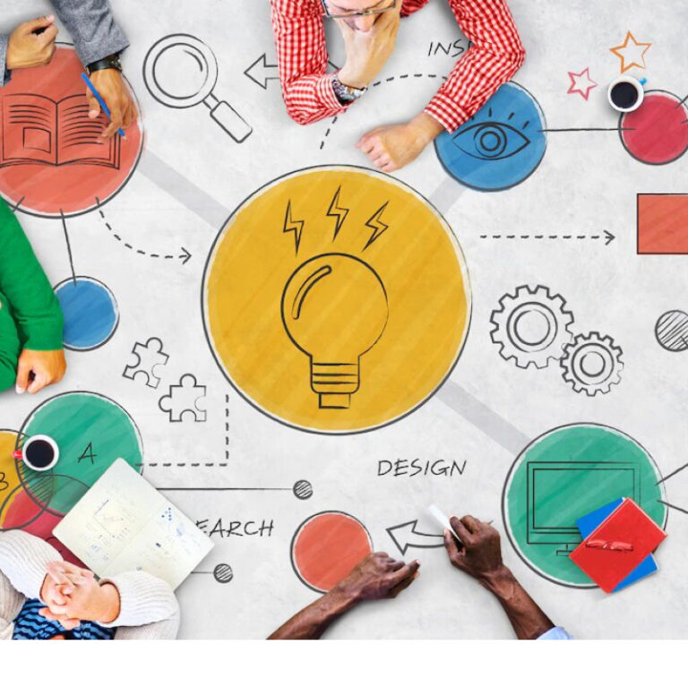 Obrazek przedstawiający żarówkę symbolizującą pomysłowość.