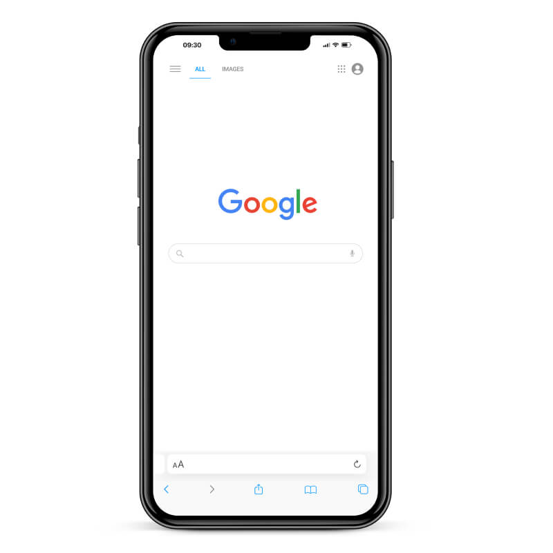 Telefon z Logo Google
