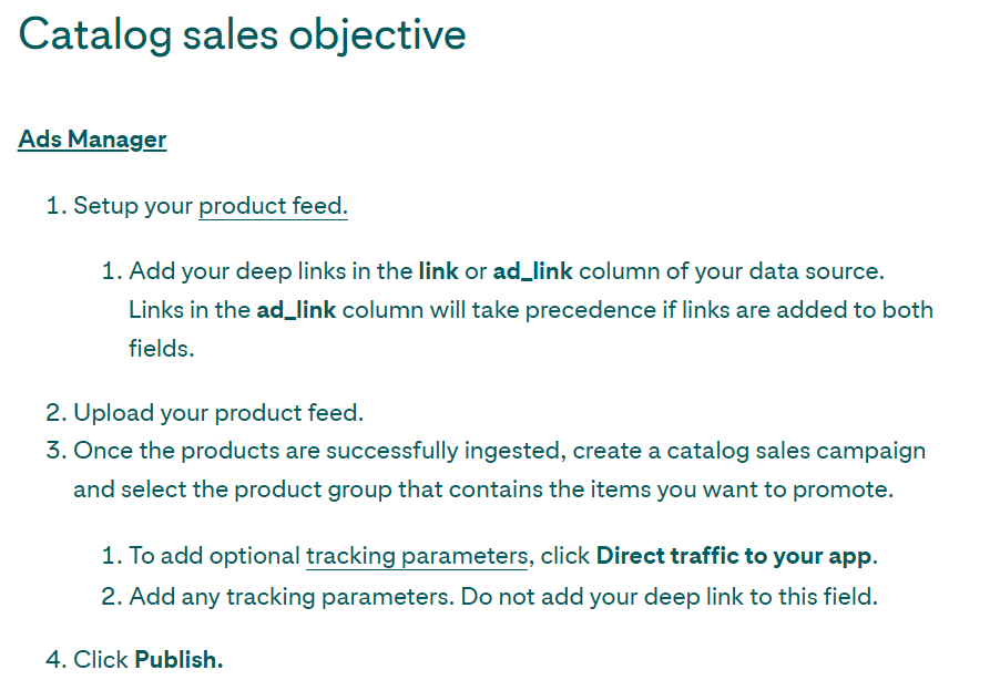 Zrzut ekranu pokazujący, jak włączyć deep linking w aplikacji Pinterest