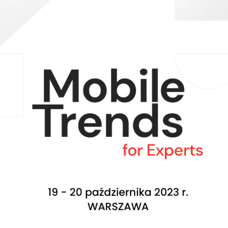 Logo konferencji Mobile Trends for Experts