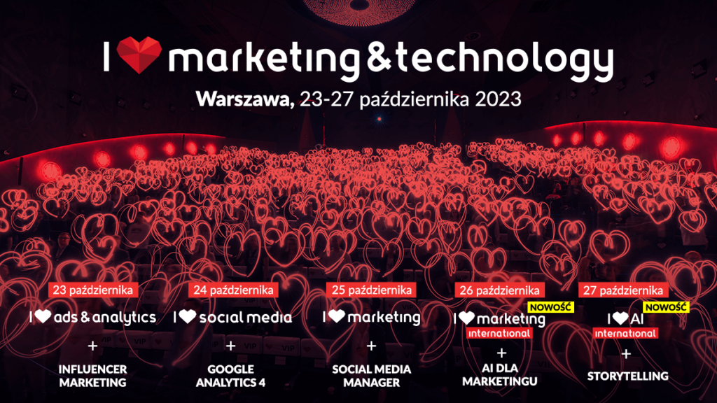 Program wydarzenia I love marketing&technology